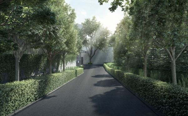 Forett - Driveway Perspective Forett - Driveway Perspective